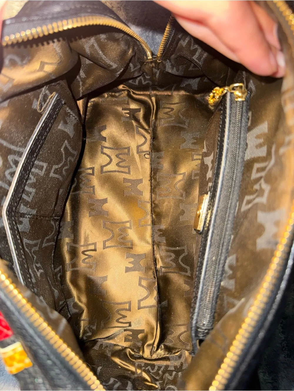 METROCITY Quilted Speedy Boston Bag- Preloved- has lock on side!-dust bag